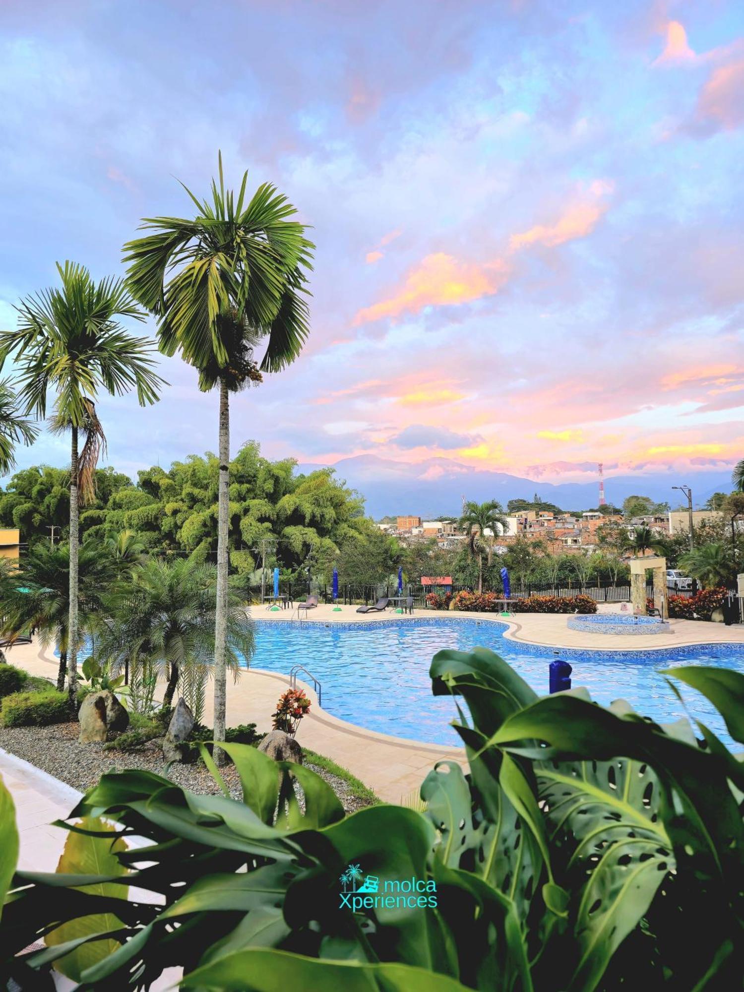 Apartamento Privado Vacacional A 5M Del Aeropuerto, 20 Minutos Del Parque Del Cafe Y Centro De Armenia Con 4 Piscinas, 3 Jacuzzi, Sauna By Molca Xperiences 2H Экстерьер фото